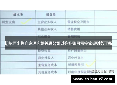 切尔西出售自家酒店给关联公司以弥补账目亏空实现财务平衡
